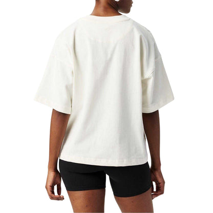 Cream - Pack Shot - 4th & Reckless Womens-Ladies Marina Oversized T-Shirt