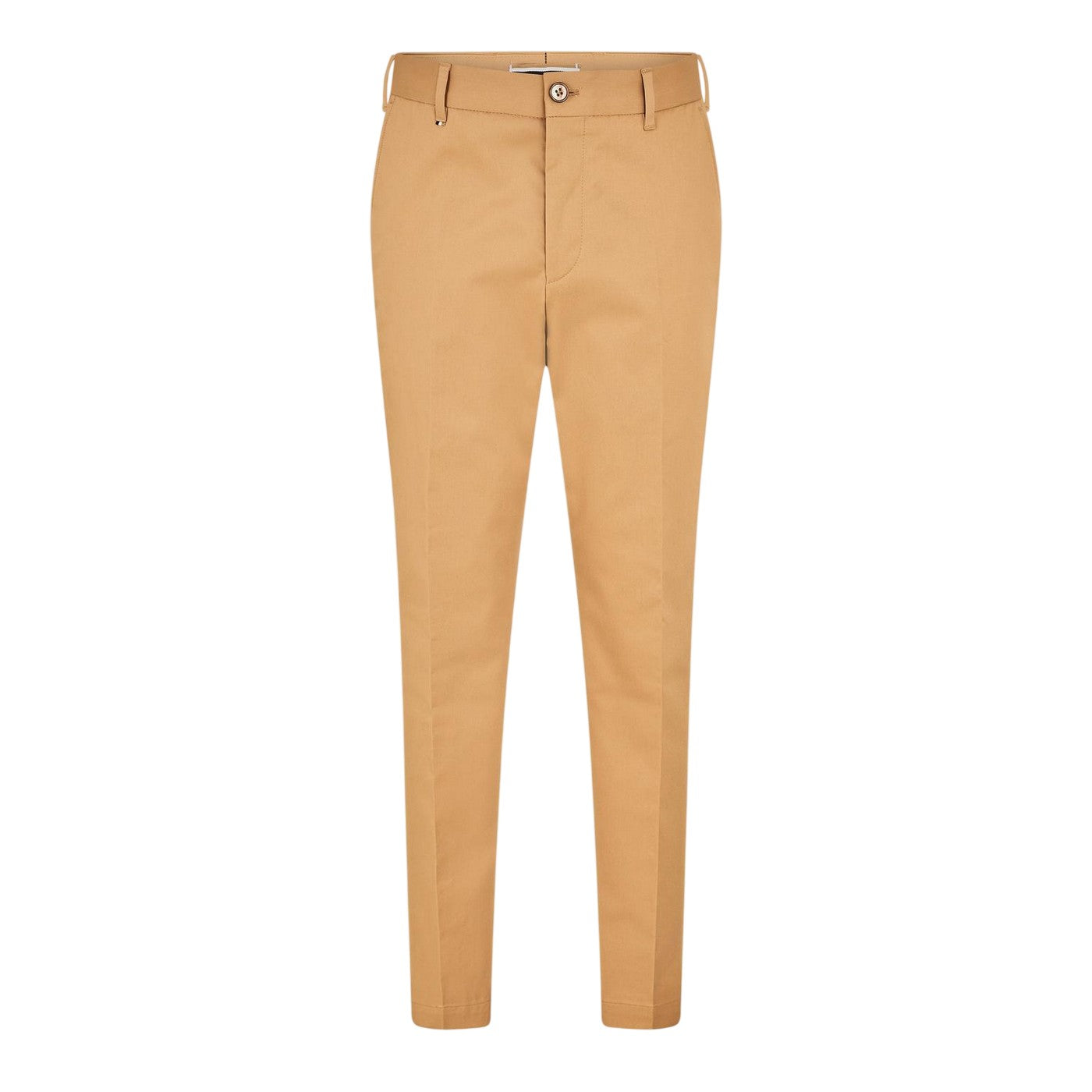 Medium Beige - Front - Boss Mens Perin Straight Chinos
