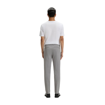 Grey - Back - Hugo Boss Mens Kaiton Slim Chinos