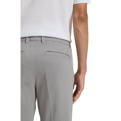Grey - Side - Hugo Boss Mens Kaiton Slim Chinos
