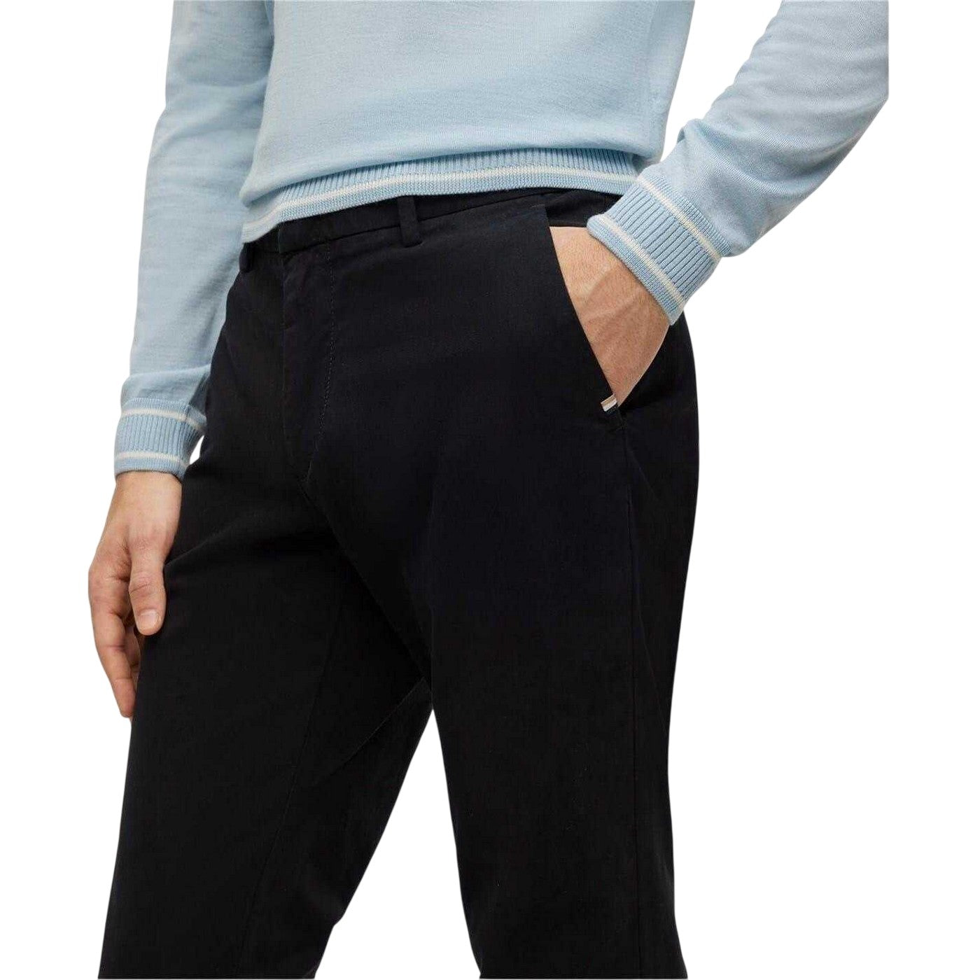 Black - Lifestyle - Hugo Boss Mens Kaiton Slim Chinos