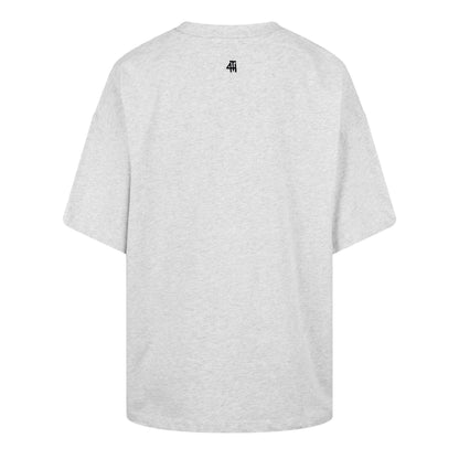 Grey Marl - Back - 4th & Reckless Womens-Ladies Regular T-Shirt