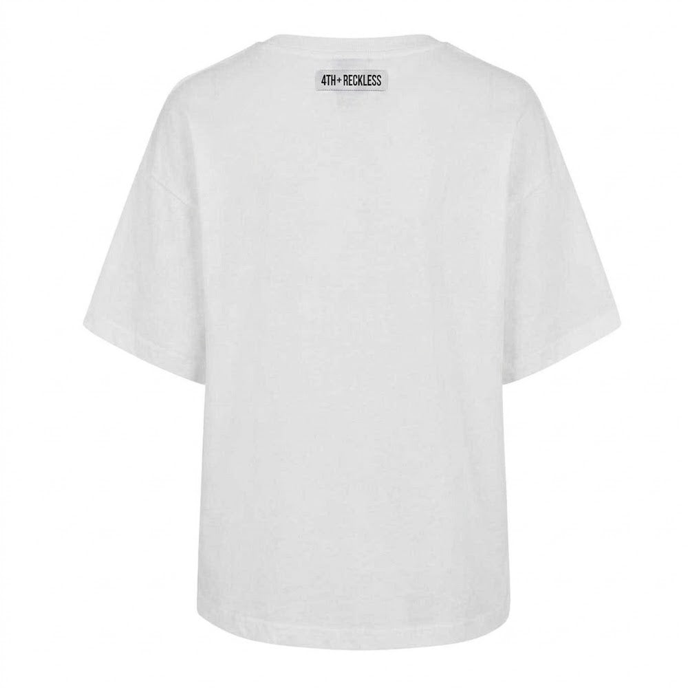 White - Back - 4th & Reckless Womens-Ladies Regular T-Shirt