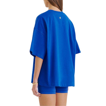 Blue - Back - 4th & Reckless Womens-Ladies Regular T-Shirt