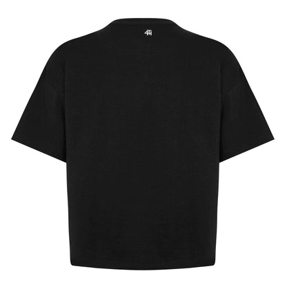 Washed Black - Back - 4th & Reckless Womens-Ladies Regular T-Shirt