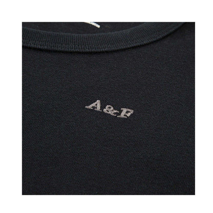 Light Grey - Side - Abercrombie & Fitch Childrens-Kids Plain T-Shirt (Pack of 3)