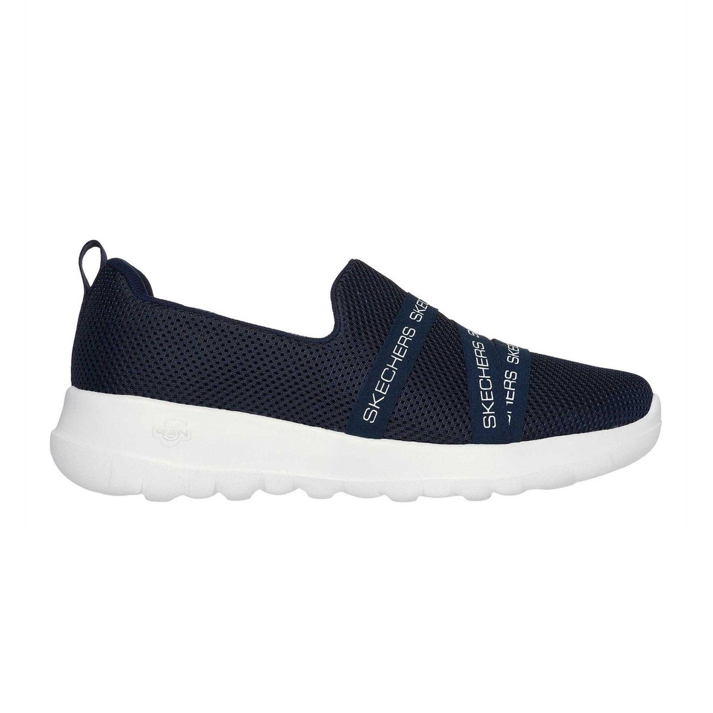 Navy - Side - Skechers Womens-Ladies Go Walk Joy Walking Trainers