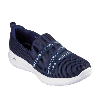 Navy - Front - Skechers Womens-Ladies Go Walk Joy Walking Trainers