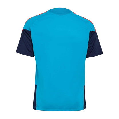 Blue-White - Back - Adidas Childrens-Kids Spain Football Jersey