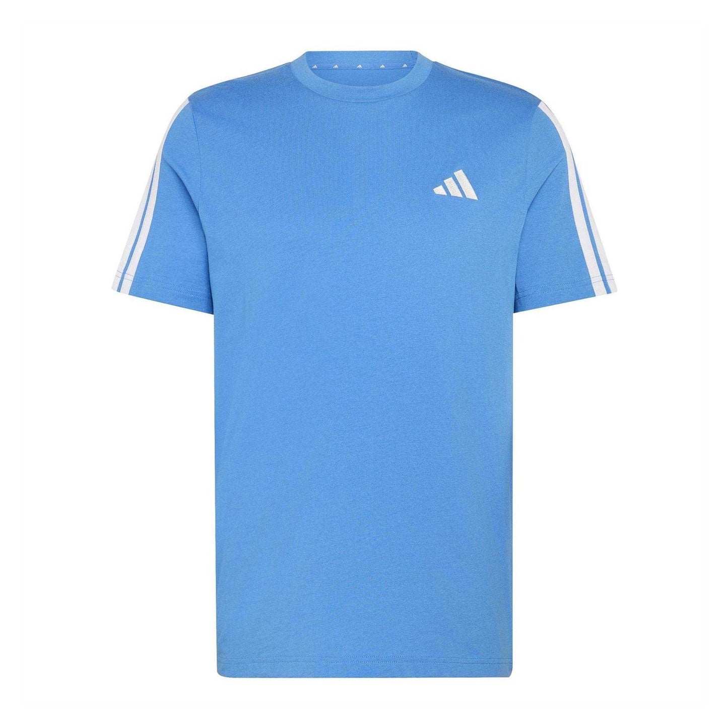 Ray - Front - Adidas Mens 3 Stripes T-Shirt