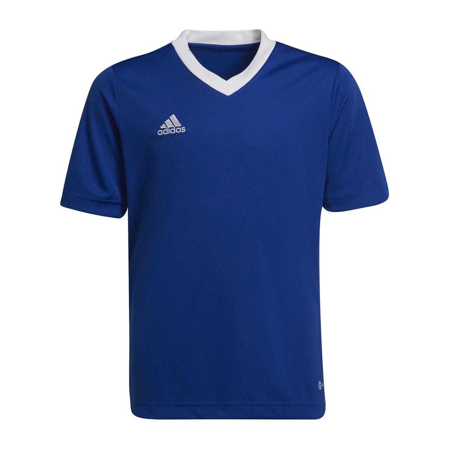 Royal Blue - Front - Adidas Childrens-Kids V Neck T-Shirt