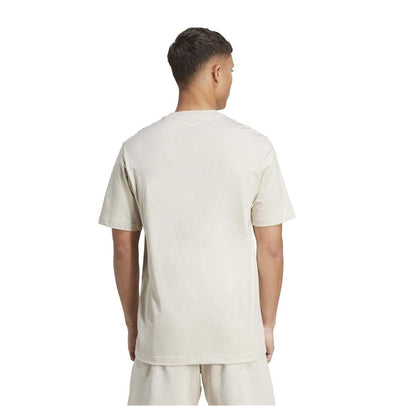 Wonder White - Back - Adidas Mens Arched Logo T-Shirt