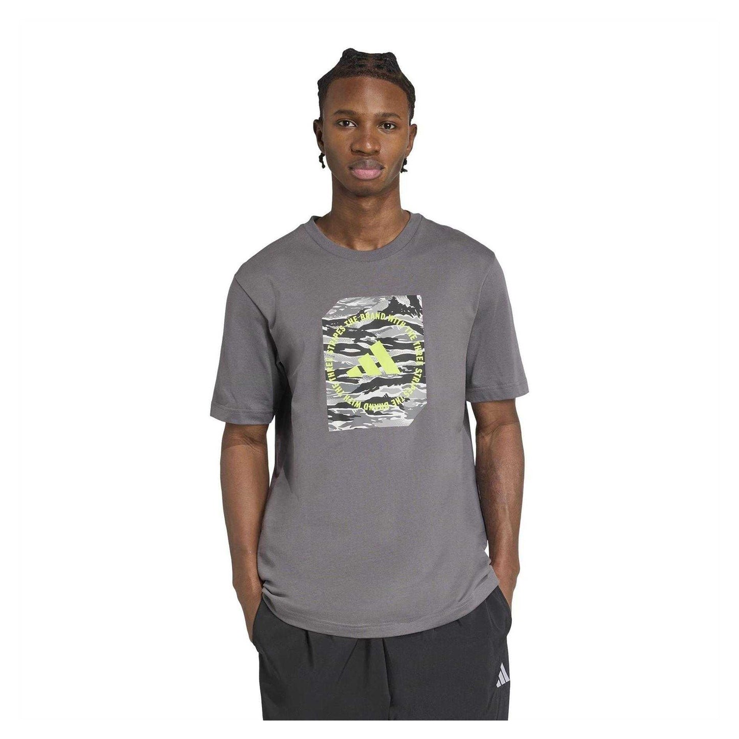 Tin - Lifestyle - Adidas Mens Camo T-Shirt