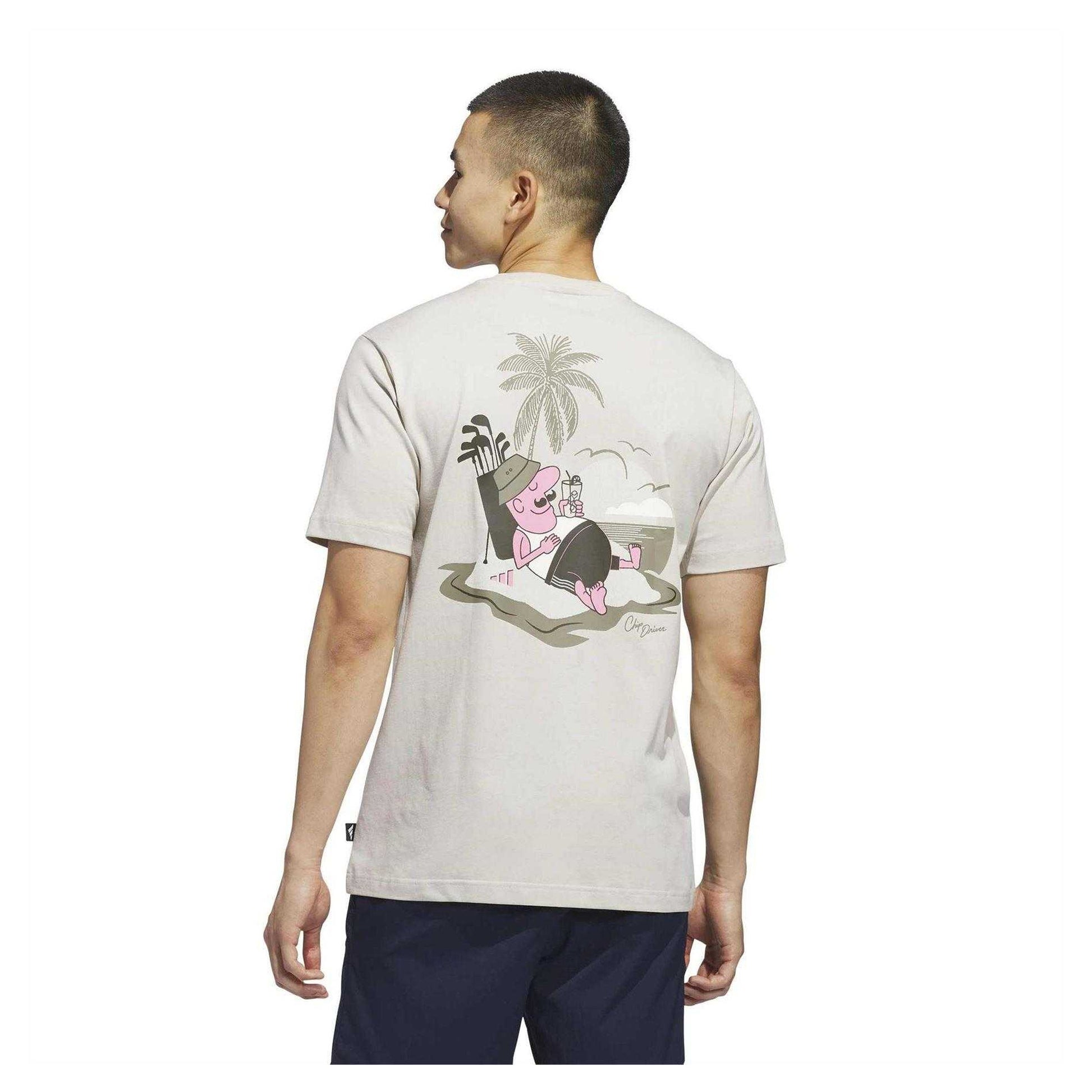 Mint Choc Chip - Back - Adidas Mens Golf T-Shirt