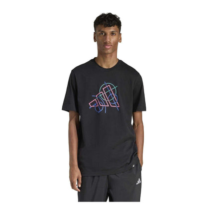 Black - Lifestyle - Adidas Mens Abstract T-Shirt