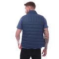 Dark Blue - Back - Farah Mens Arsenal Wadded Gilet