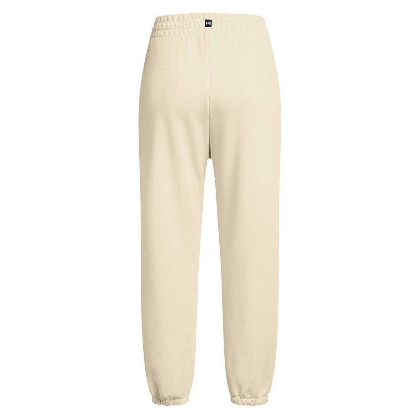 Brown - Back - Under Armour Womens-Ladies Project Rock Joggers