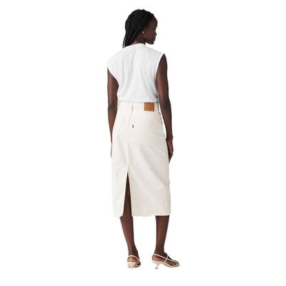 Snow - Lifestyle - Levis Womens-Ladies Snowing in Denim High Rise Midi Skirt