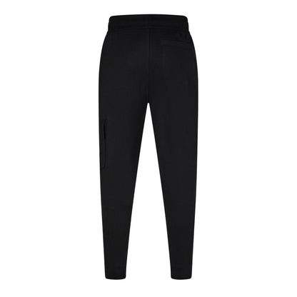 Black - Back - Calvin Klein Mens Patch Tracksuit Bottoms