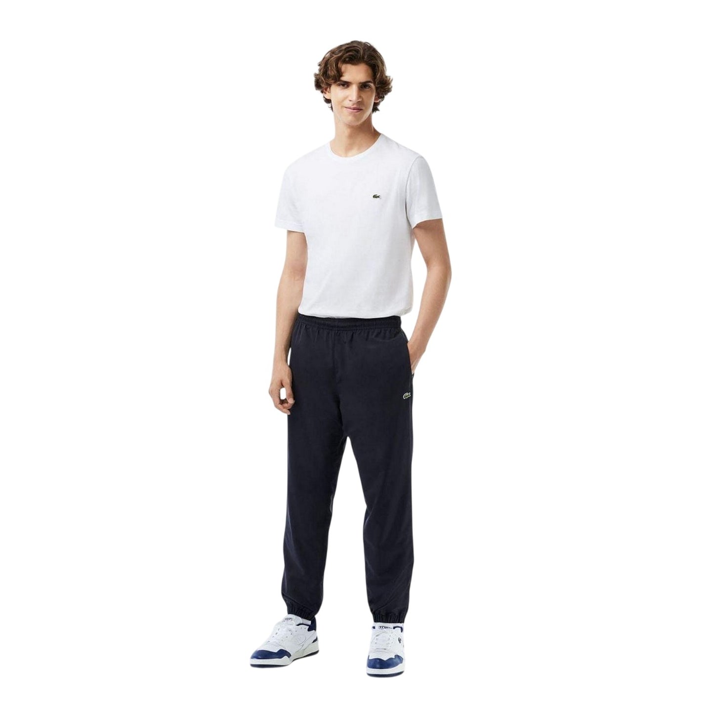 Navy - Lifestyle - Lacoste Mens Showerproof Sweatpants