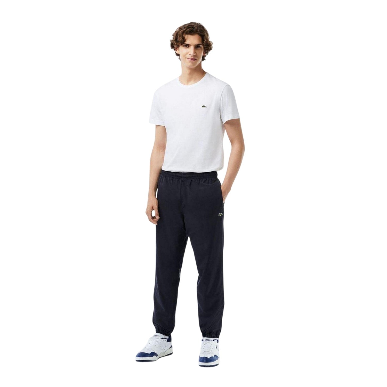Navy - Lifestyle - Lacoste Mens Showerproof Sweatpants