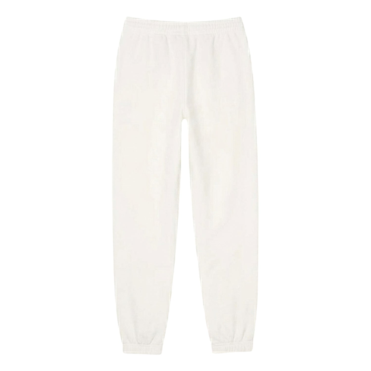 Cream - Back - Lacoste Womens-Ladies Embroidered Logo Sweatpants