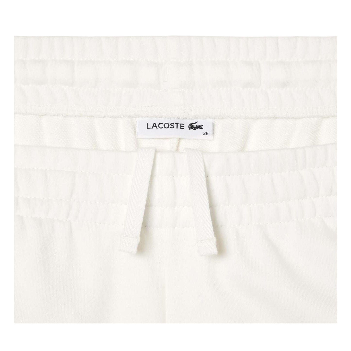 Cream - Lifestyle - Lacoste Womens-Ladies Embroidered Logo Sweatpants