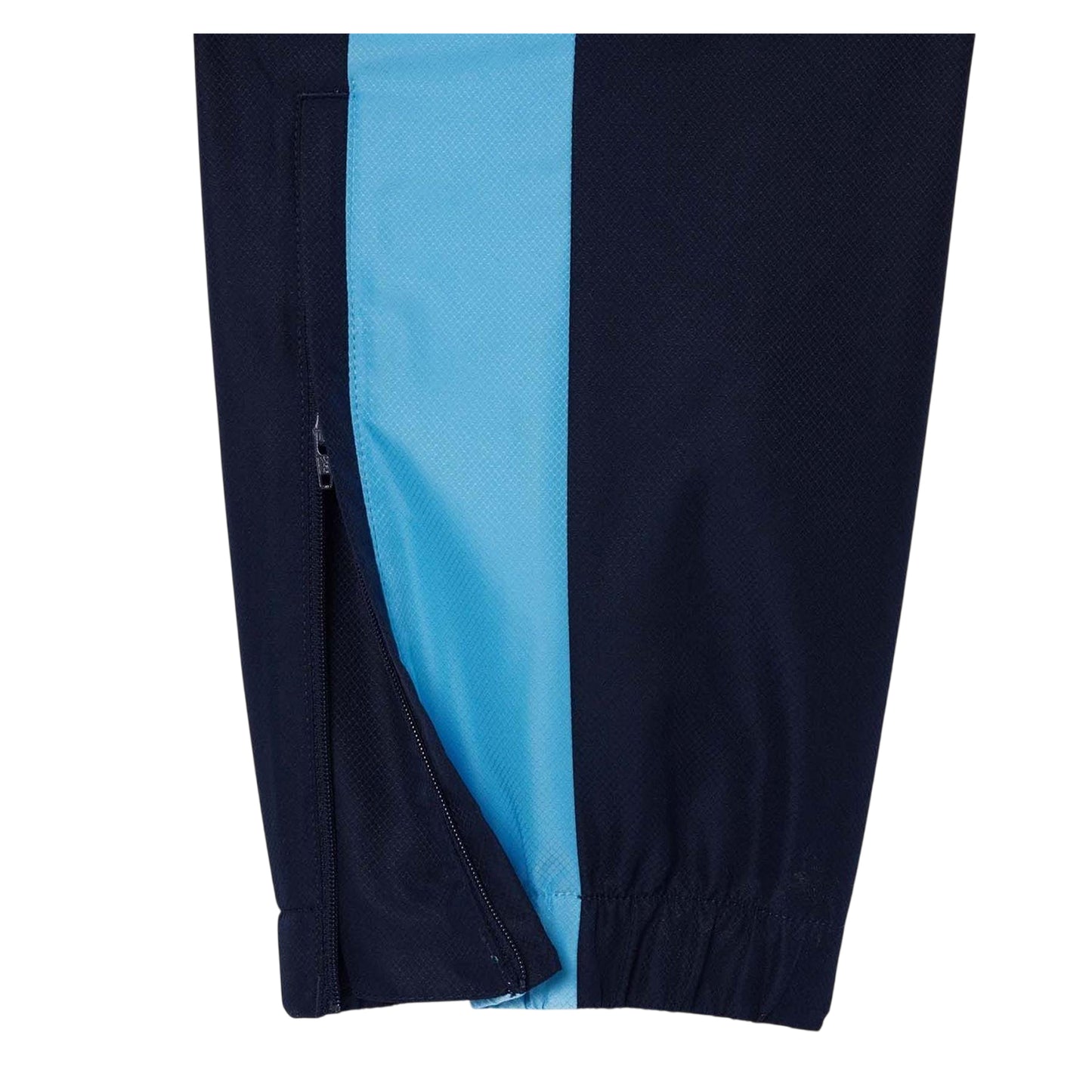 Blue - Side - Lacoste Mens Sportsuit Recycled Polyester Sweatpants