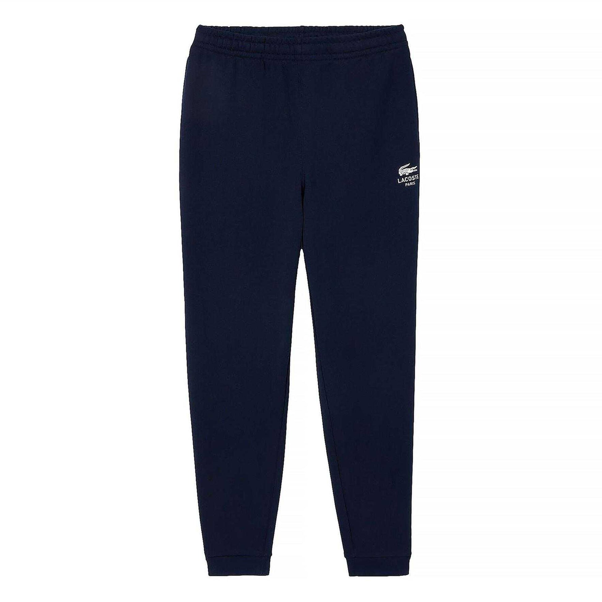 Blue - Front - Lacoste Unisex Adult Sport Cotton Tapered Sweatpants