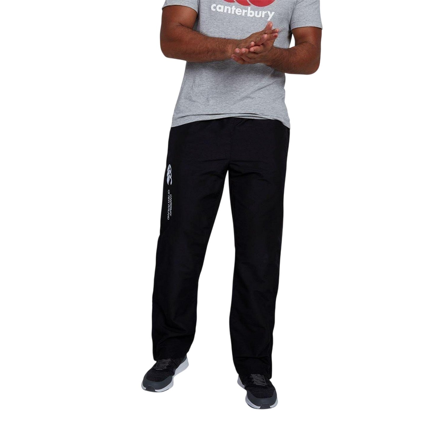 Black - Back - Canterbury Mens Stadium Tracksuit Bottoms