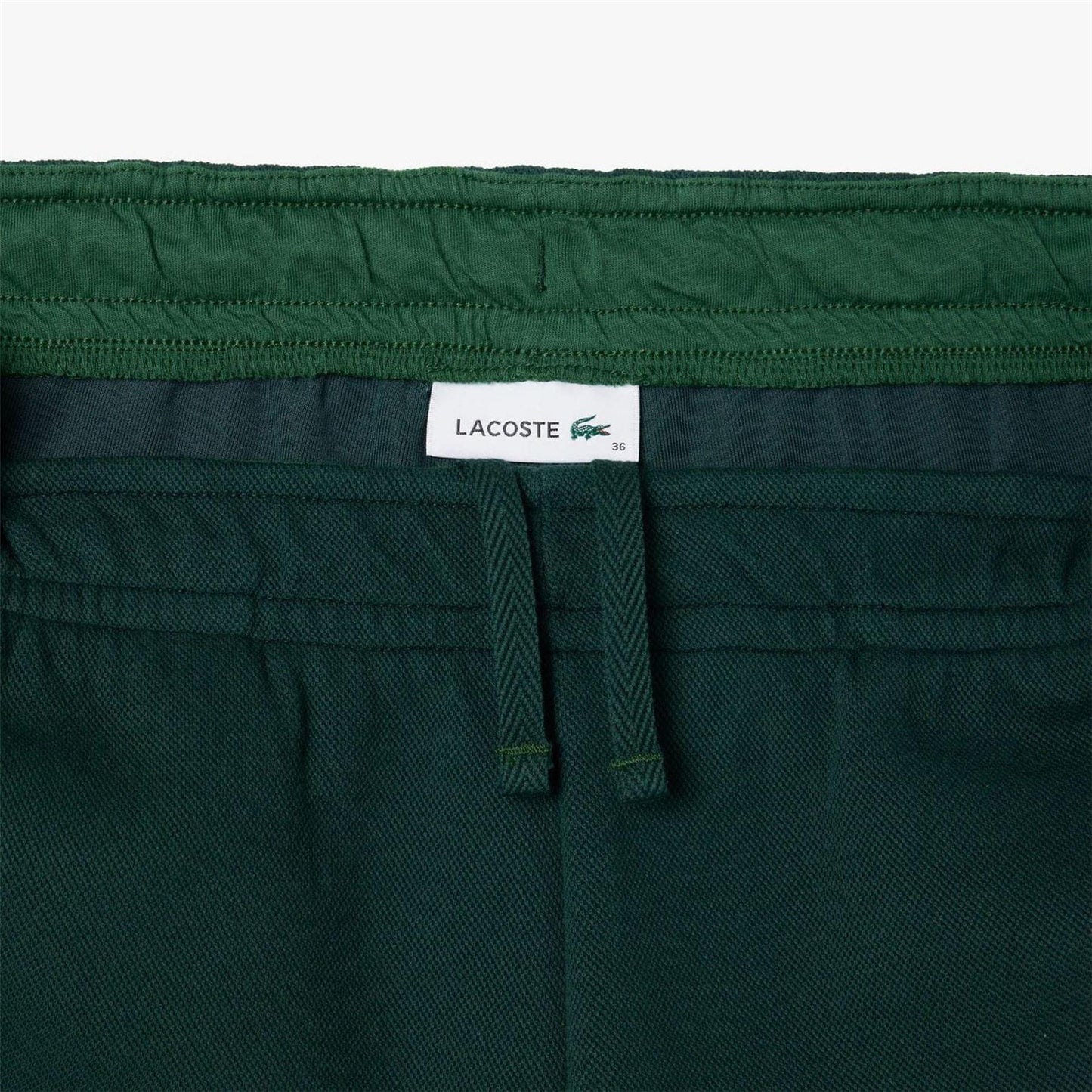 Green - Pack Shot - Lacoste Womens-Ladies Cotton Blend Sweatpants