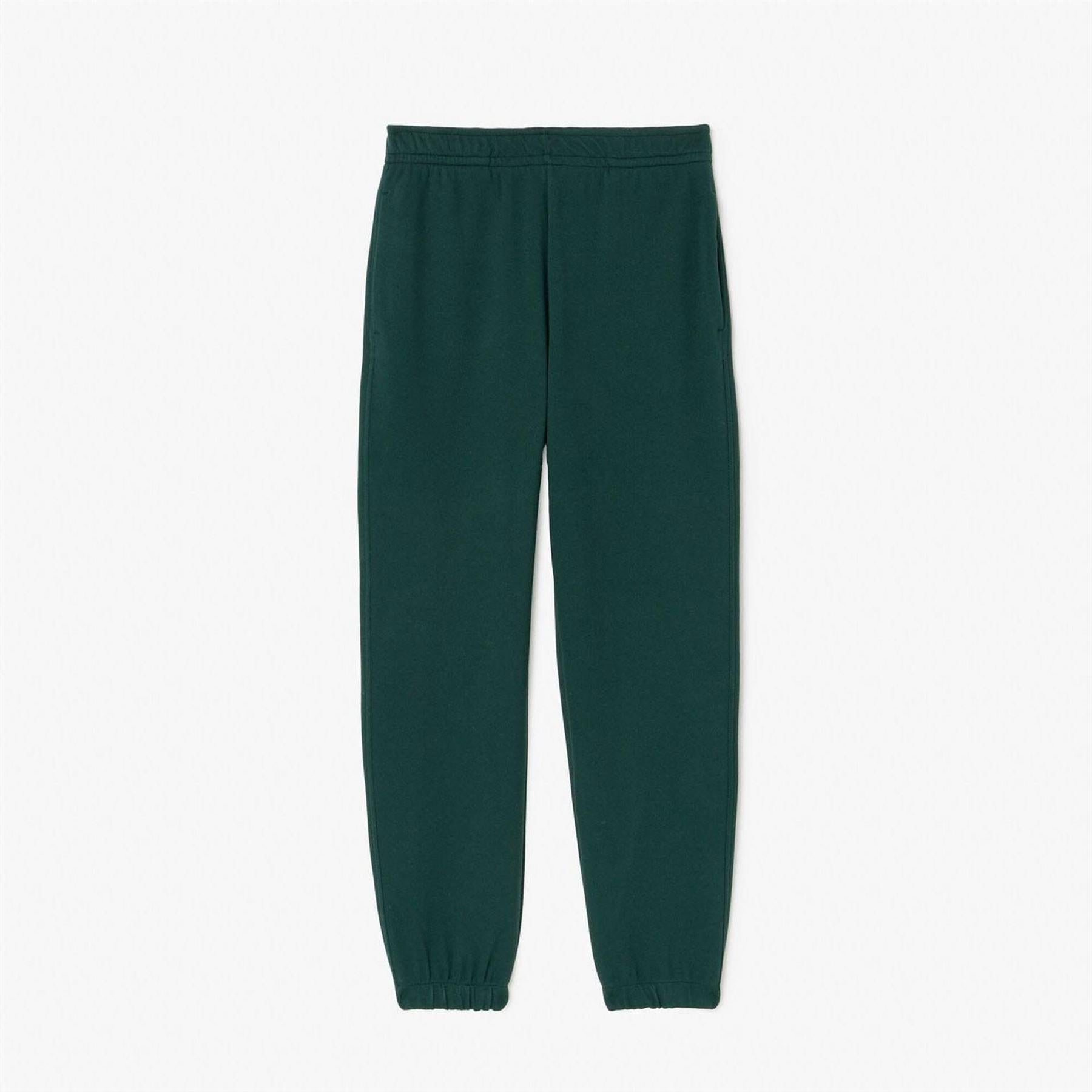 Green - Front - Lacoste Womens-Ladies Cotton Blend Sweatpants