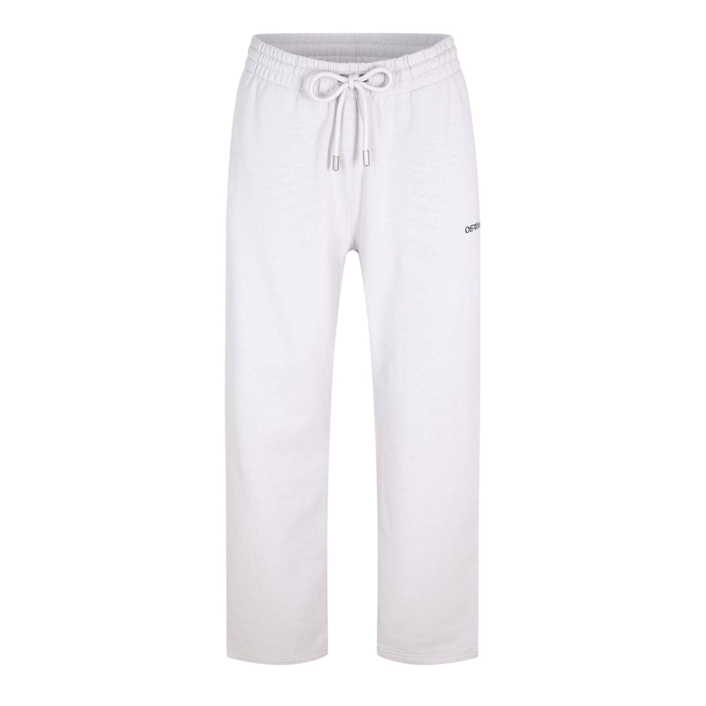 Stone-Black - Front - Off White Unisex Adult Pixel Sweatpants