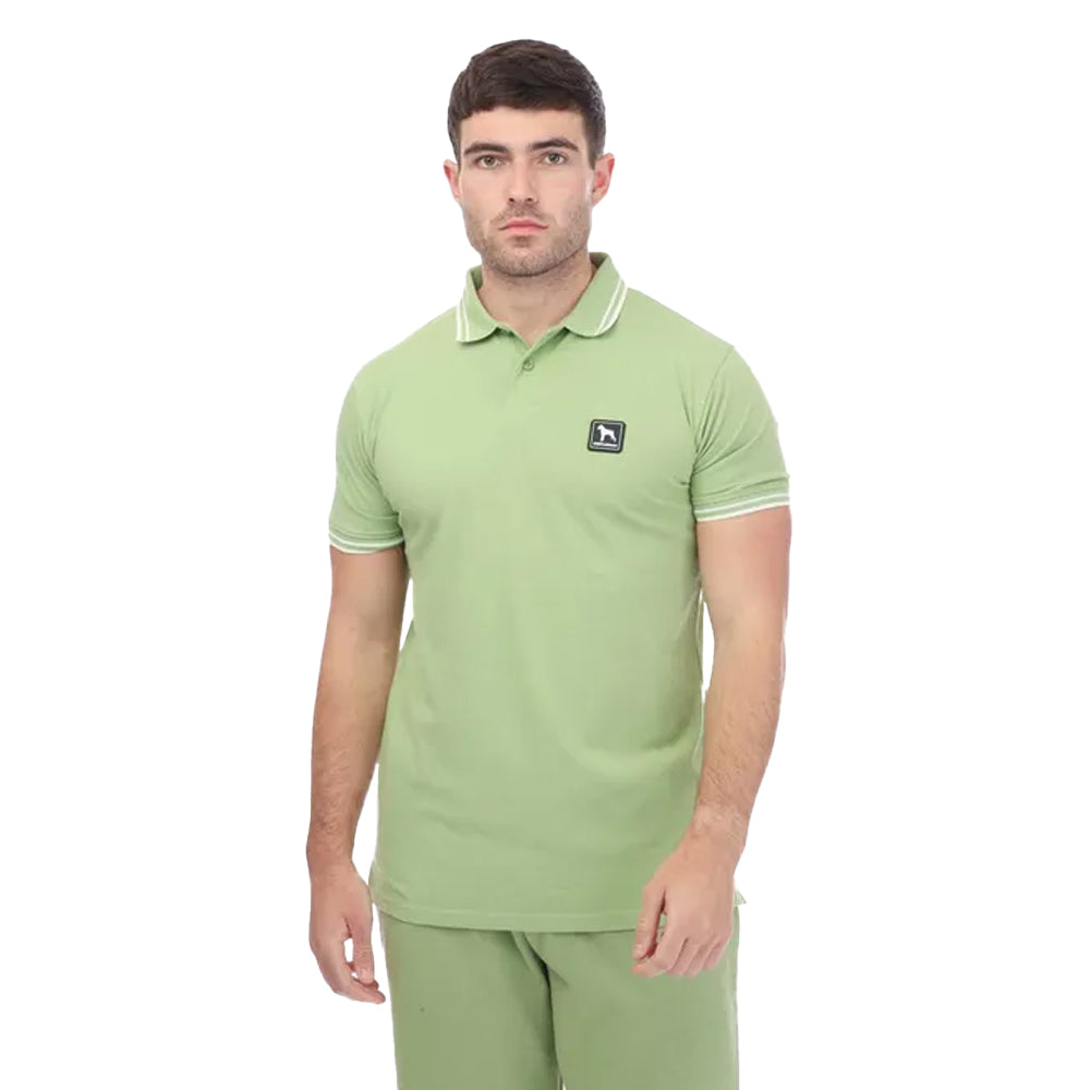Green - Front - One True Saxon Unisex Adult Dexon Polo Shirt