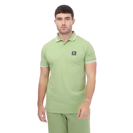 Green - Front - One True Saxon Unisex Adult Dexon Polo Shirt