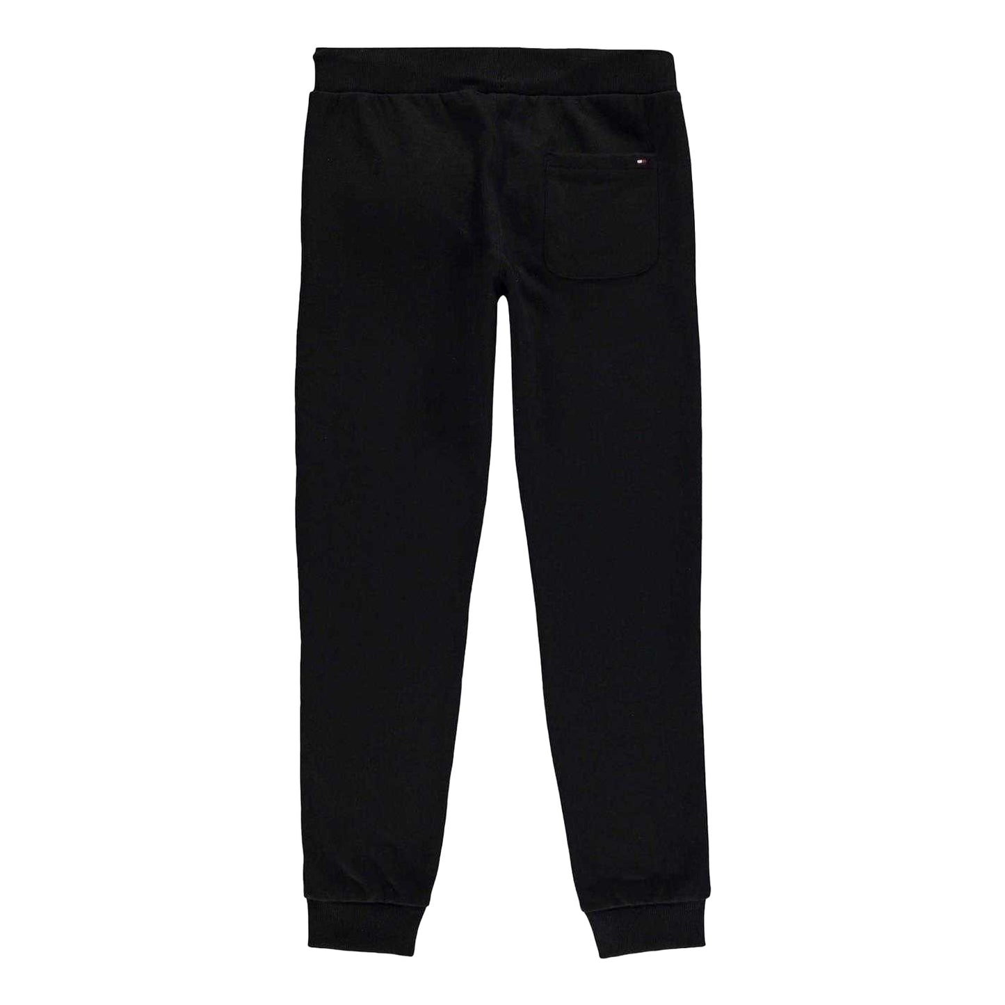 Black - Back - Tommy Hilfiger Childrens-Kids Established Logo Joggers