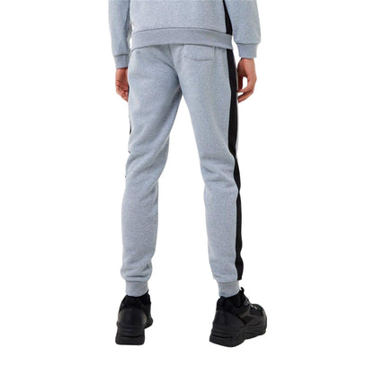 Grey Marl - Back - Everlast Mens Premium Elasticated Hem Joggers