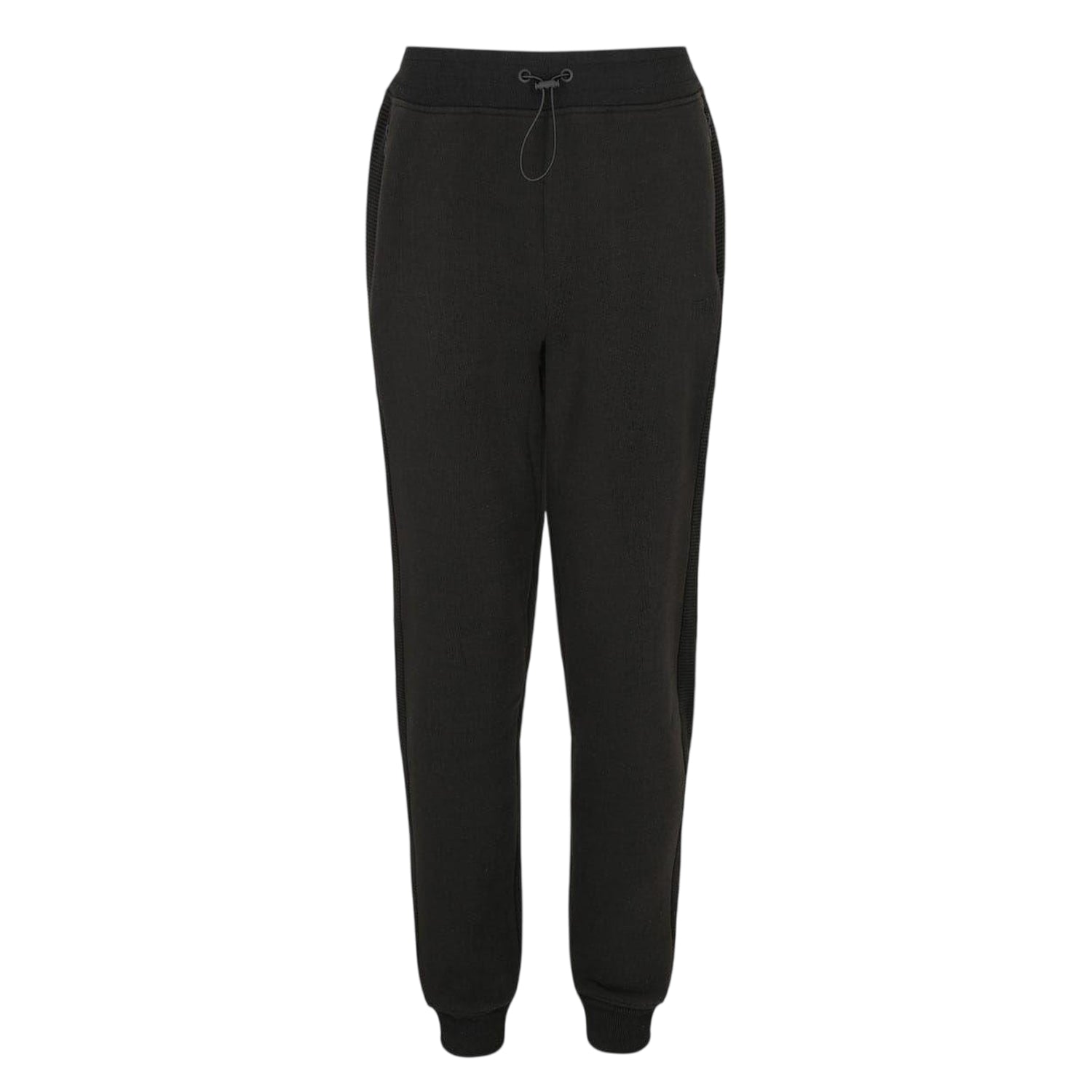 Black - Front - Everlast Mens Premium Elasticated Hem Joggers
