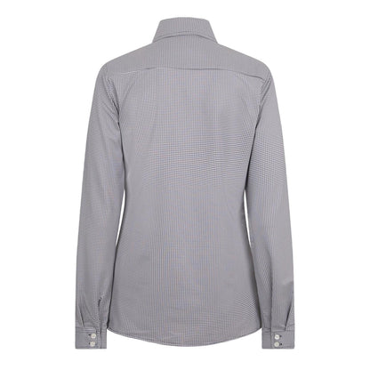True Navy - Back - Musto Womens-Ladies Tailored Long-Sleeved Shirt