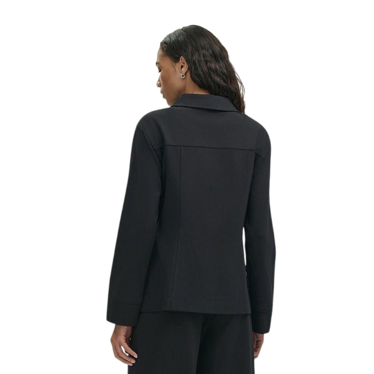 Black - Back - Finery Womens-Ladies Agness Overshirt