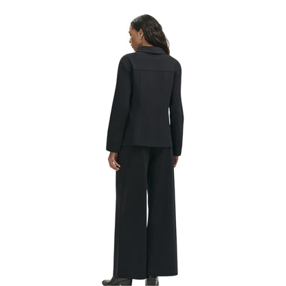 Black - Pack Shot - Finery Womens-Ladies Agness Overshirt