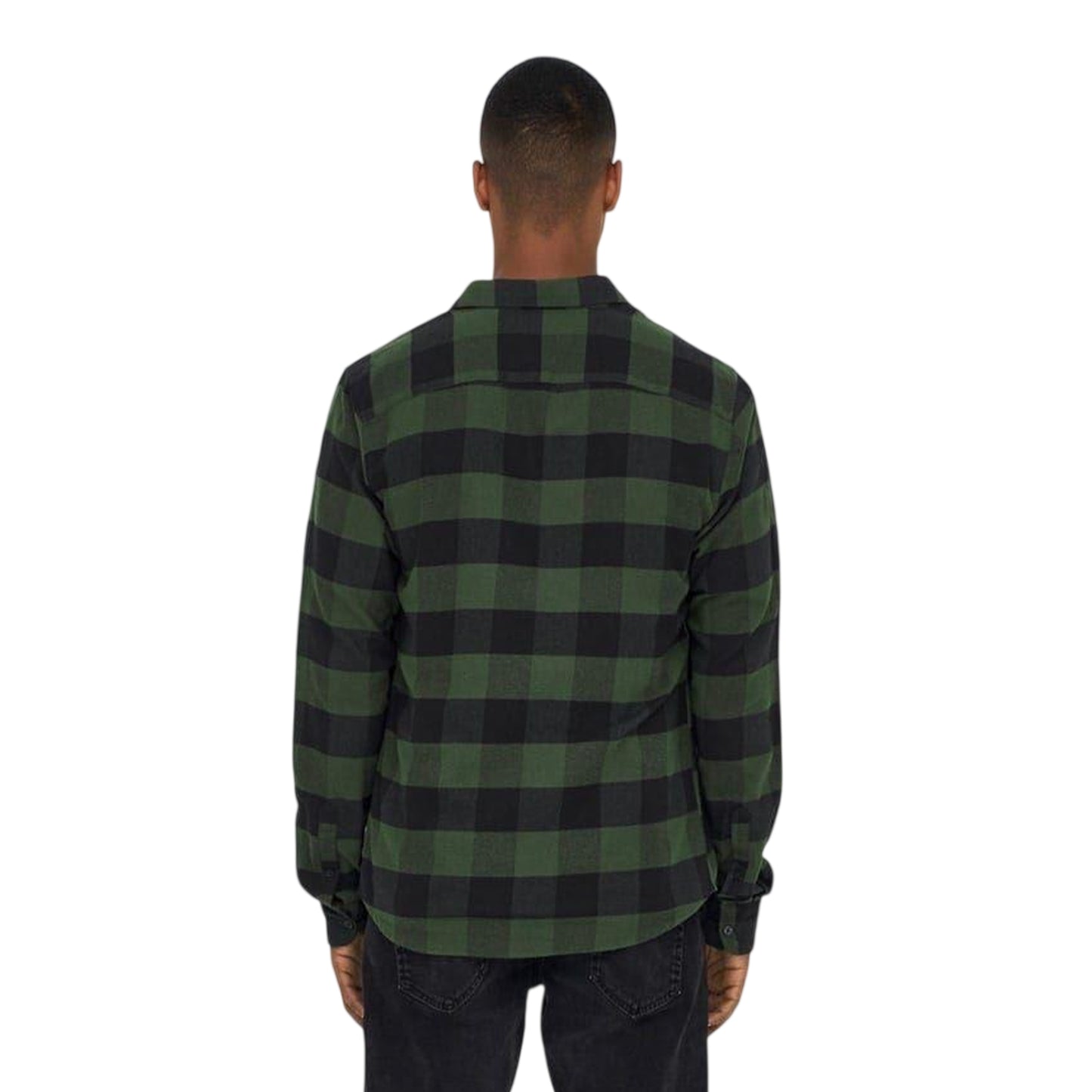 Forest Night - Back - Only Mens Buffalo Check Overshirt