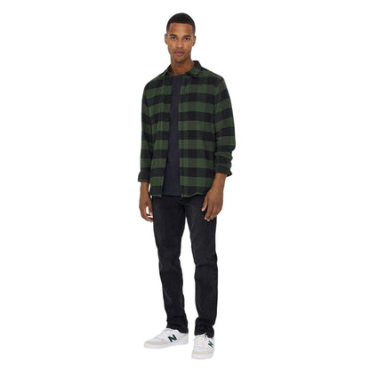 Forest Night - Lifestyle - Only Mens Buffalo Check Overshirt
