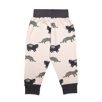 White - Back - Lilly & Sid Childrens-Kids Animals Joggers