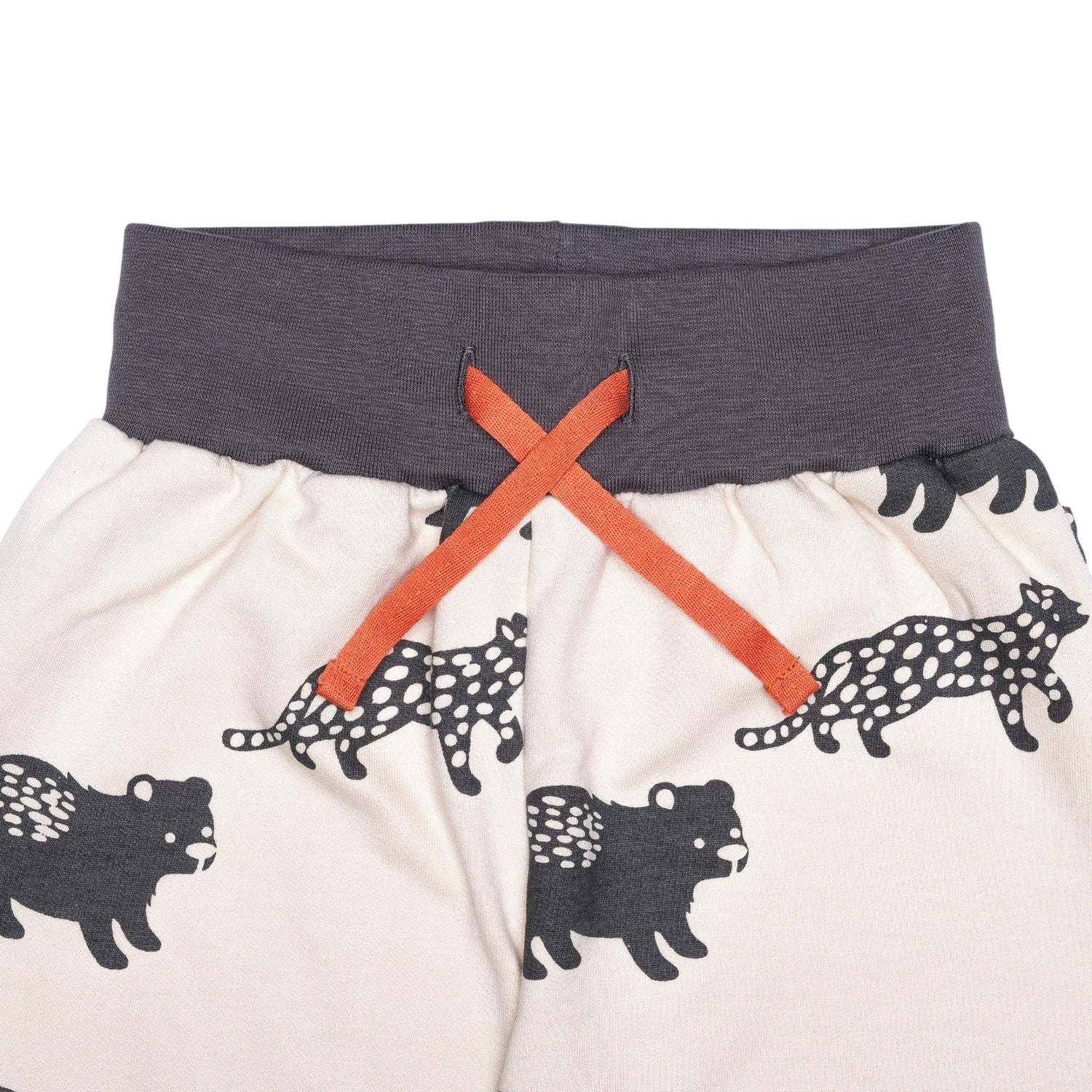 White - Side - Lilly & Sid Childrens-Kids Animals Joggers