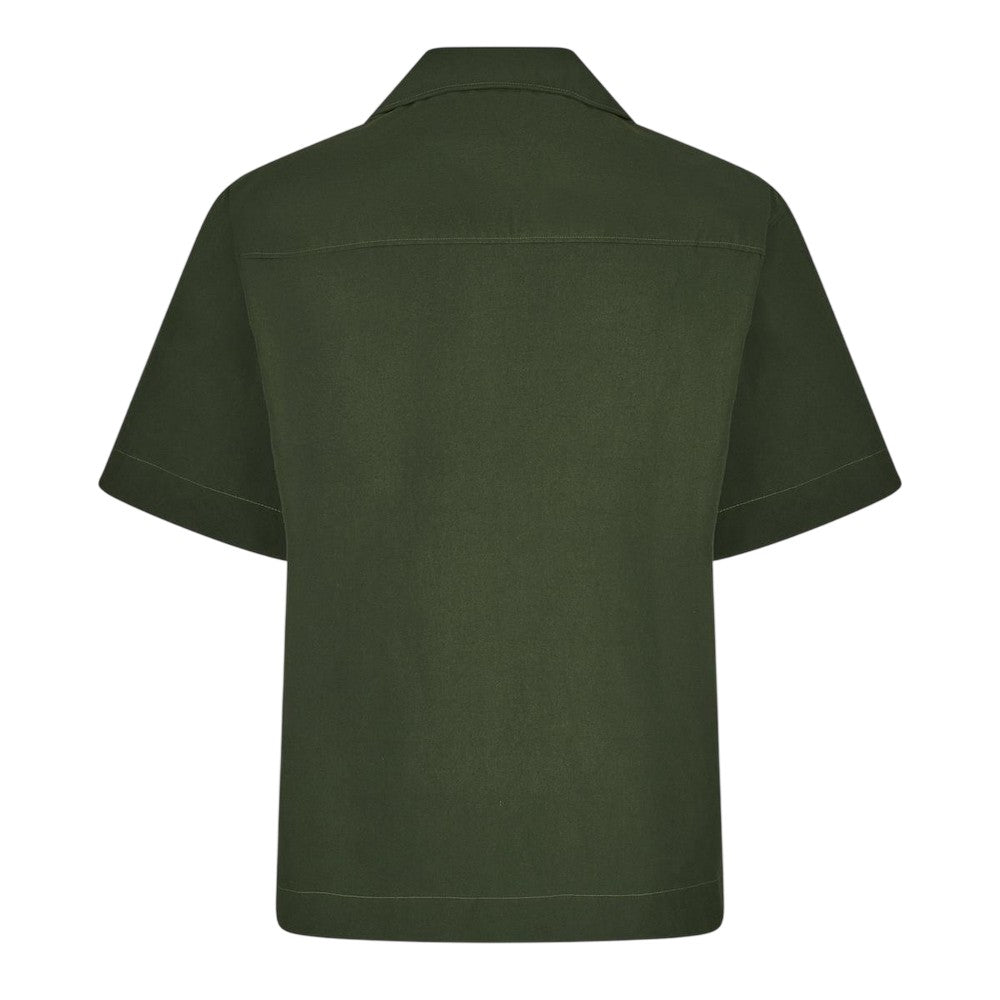 Green - Back - Hugo Mens Espino Overshirt