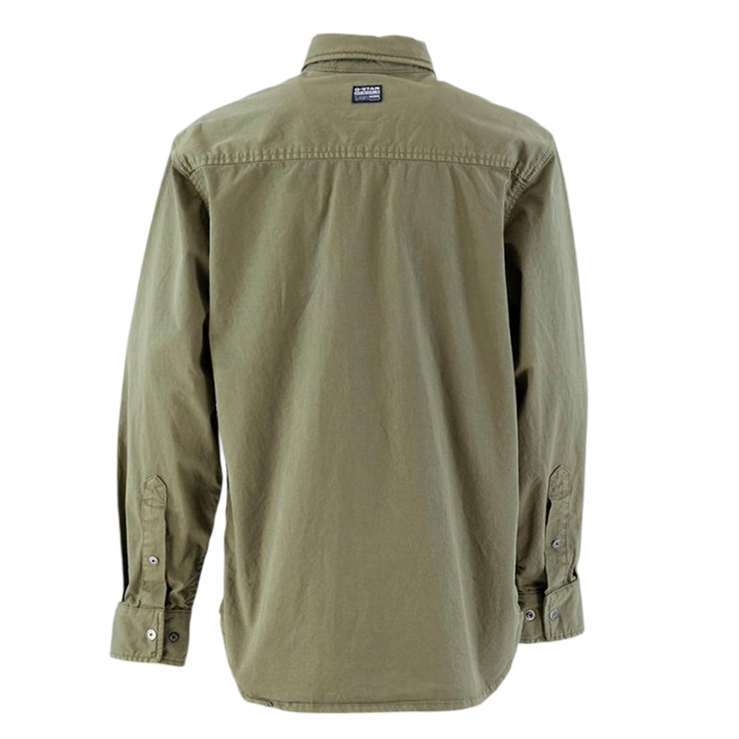 Green - Back - G-Star Mens Collared Overshirt