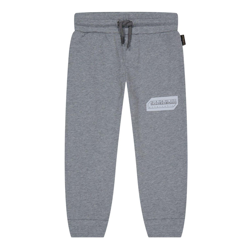 Grey - Front - Napapijri Childrens-Kids Kitik Regular Joggers