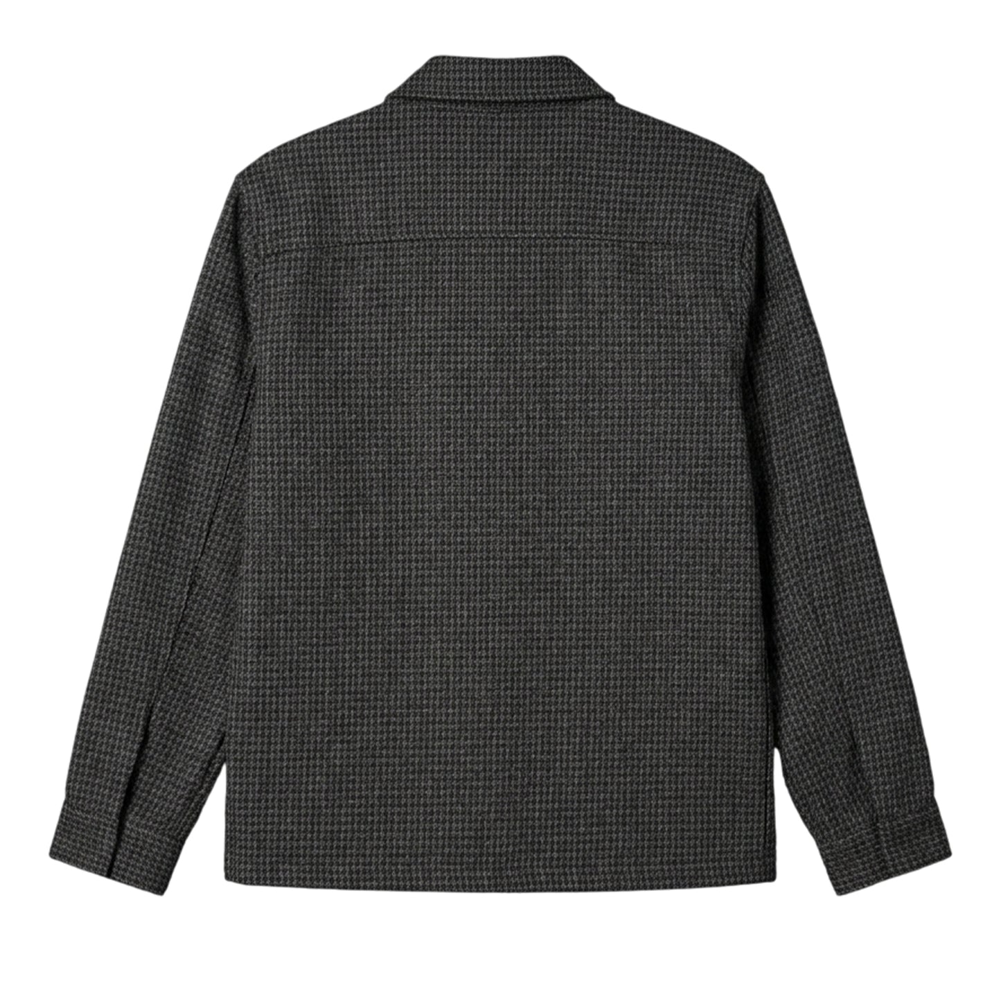 Black - Back - Pretty Green Mens Kilburn Overshirt
