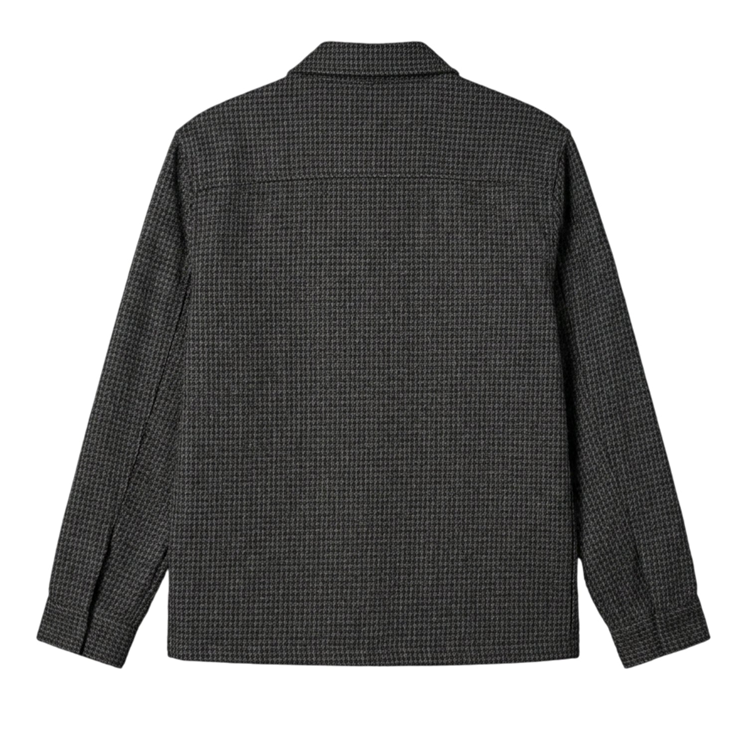 Black - Back - Pretty Green Mens Kilburn Overshirt